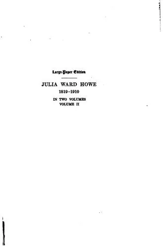Julia Ward Howe の書影